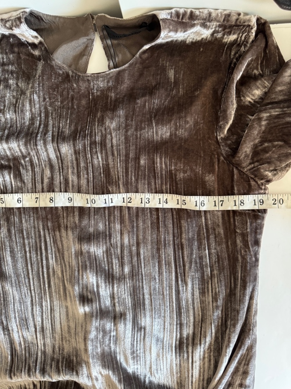 Jenni Kayne Exclusive Velvet Stella Flint Metallic Long Sleeve Maxi Dress size L - Picture 7 of 9